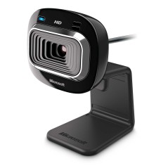 "Microsoft LifeCam HD-3000 USB – High-Definition Video Calling with Crystal Clear Audio (T3H-00013)"